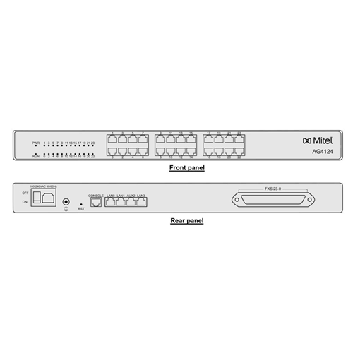 AG4124 Universal (w/o AC cord)